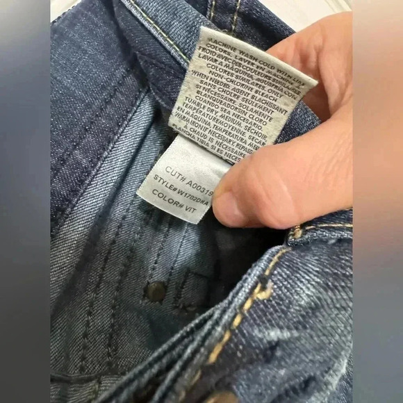 Hudson flare leg darker denim jeans - Picture 12 of 13